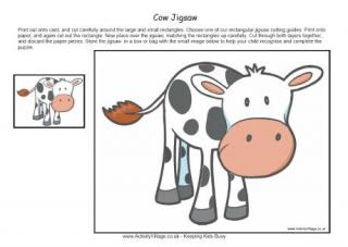 Cow Jigsaw 2