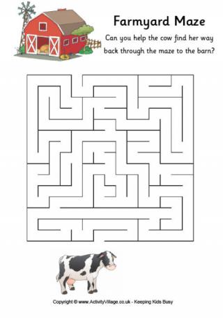Cow Maze