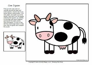 Cow Printables