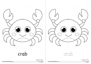 Crab Colouring Page 2
