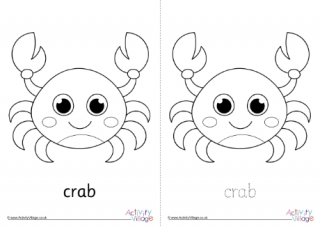 Crab Colouring Page 2