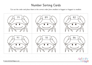 Crab Number Sorting 2
