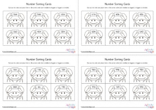 Crab Number Sorting 3