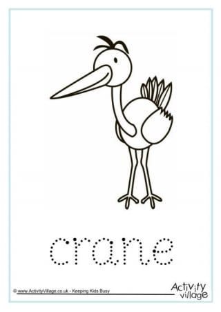 Crane Word Tracing