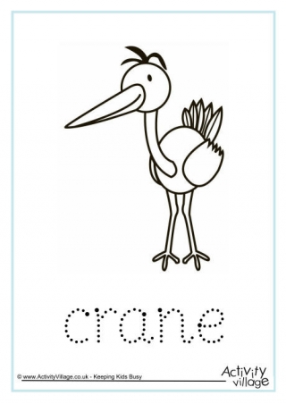 Crane Word Tracing