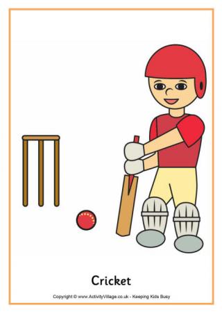 Cricket Poster