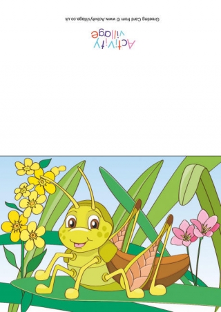 Crickets Scene Card