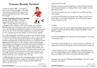 Cristiano Ronaldo Factsheet
