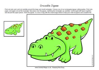 Crocodile Jigsaw