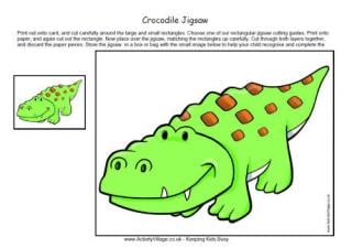 Crocodile Jigsaw