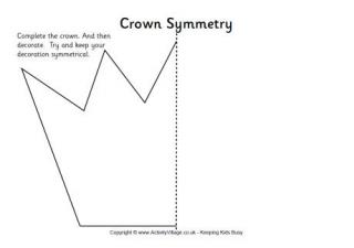 Crown Symmetry Worksheet