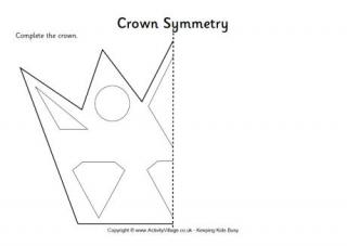 Crown Symmetry Worksheet