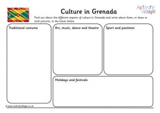 Culture In Grenada Worksheet