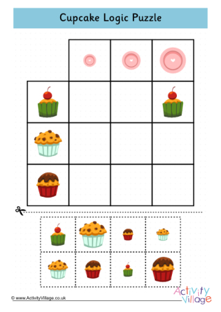 Cupcake Logic Puzzle