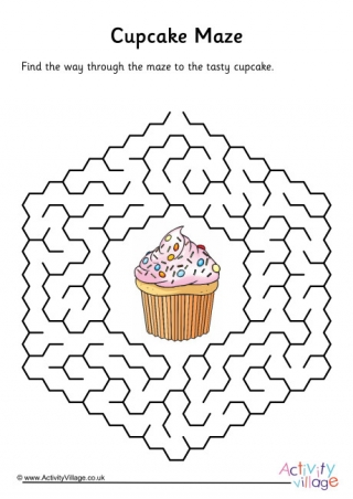 Complete the Cupcake Puzzle