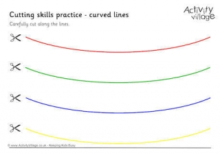 Cutting Curved Lines