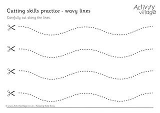 cutting skills printables