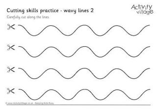 Cutting Wavy Lines 2 