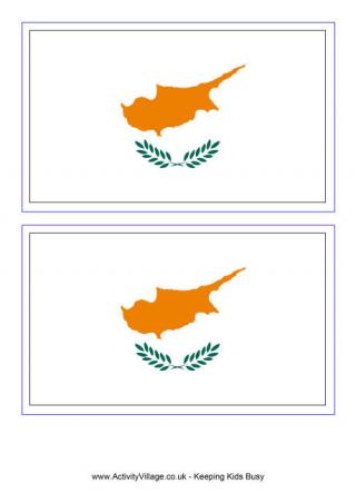 Cyprus Flag Printable