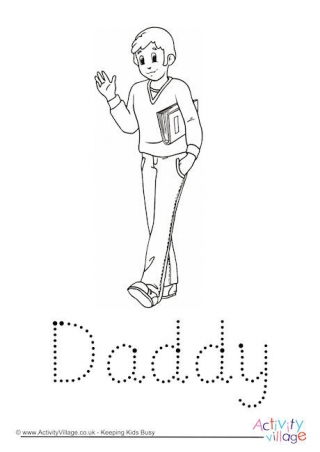 Daddy Word Tracing