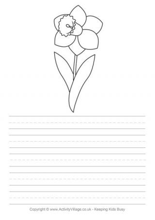 Daffodil story paper