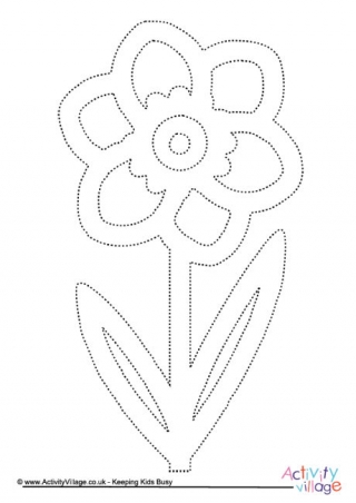 Daffodil Tracing Page