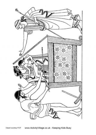Danae and Perseus Colouring Page