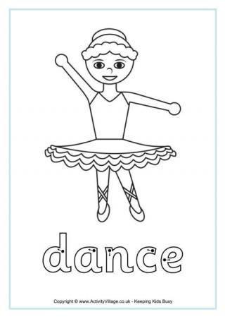 Dance Finger Tracing