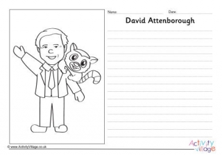 David Attenborough Story Paper