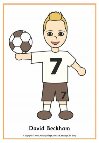 David Beckham Poster