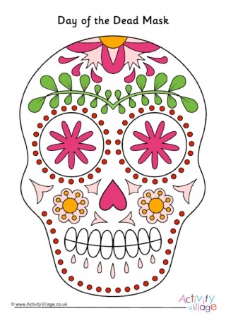 Day of the Dead MaskThi s