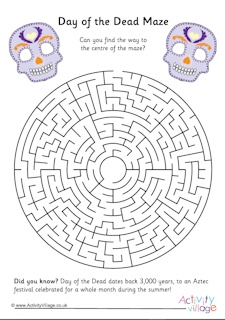Day of the Dead Maze 2