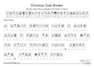 Dear Santa Code Breaker 1