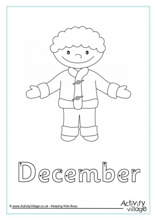 December Finger Tracing