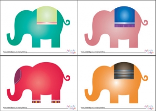 Decorate the Elephant Activity