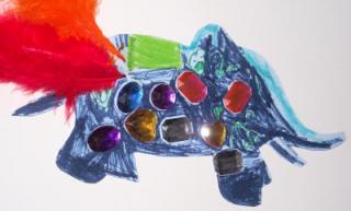 Decorated Elephant Craft
