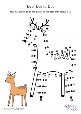 Deer Dot to Dot