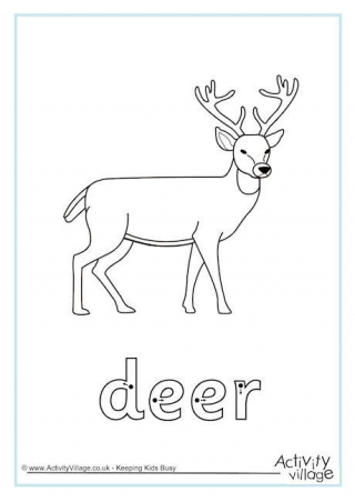 Deer Finger Tracing