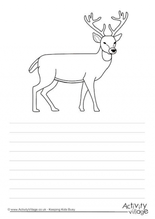 Deer Story Paper