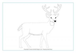 Deer Tracing Page
