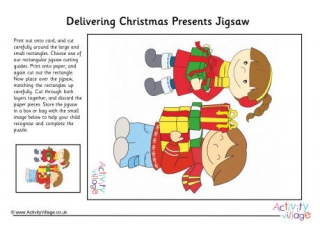 Delivering Christmas Presents Jigsaw