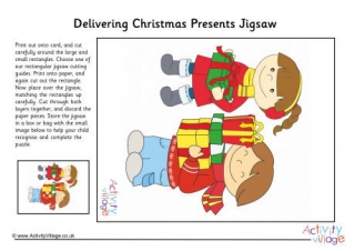 Delivering Christmas Presents Jigsaw