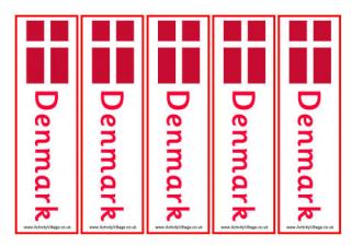 Denmark Bookmarks