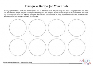 Design A Badge For Your Club