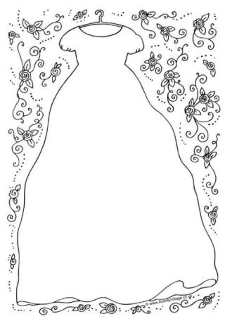 Design A Bridesmaid's Dress Printable