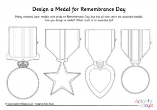 Design a Medal for Remembrance Day