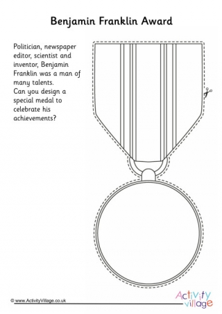 Design an Award for Benjamin Franklin