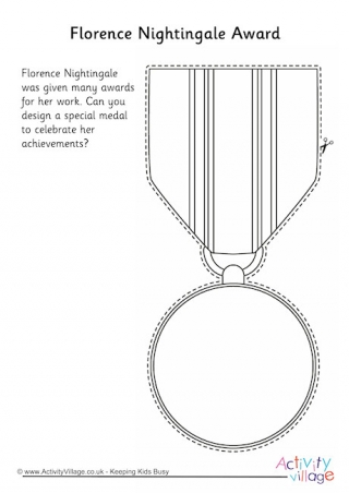 Design An Award For Florence Nightingale Worksheet