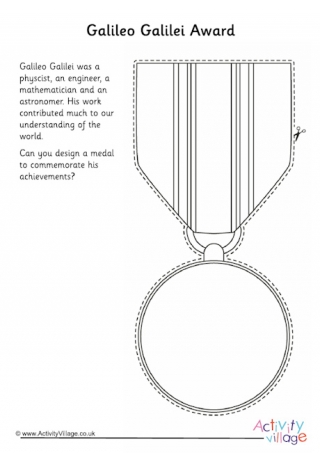 Design an Award for Galileo Galilei