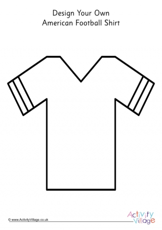 Design Your Own American Football Shirt